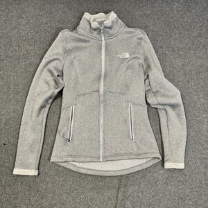The North Face Women's Gray Full Zip Fleece Jacket XS